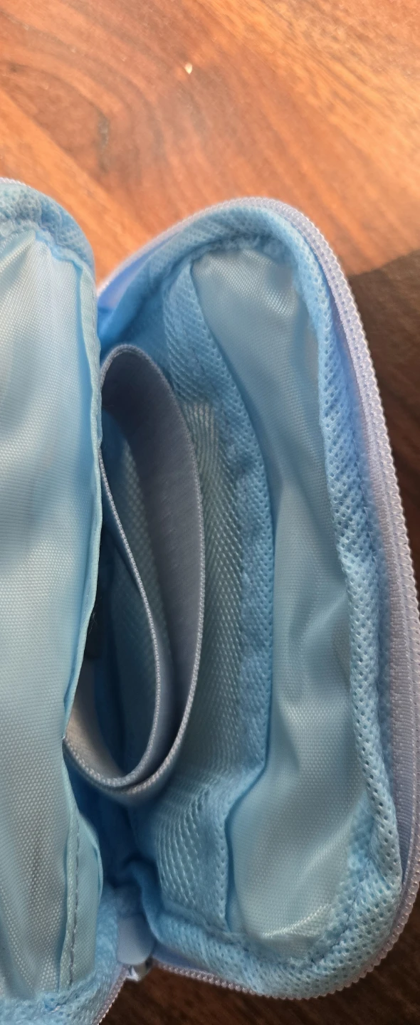 Light Blue Zippered Organizer Pouch - photo 2