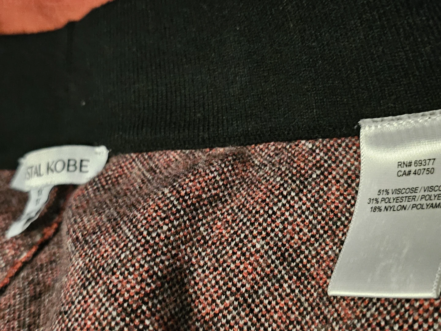 Crystal Kobe Patterned Pants 1X - photo 2