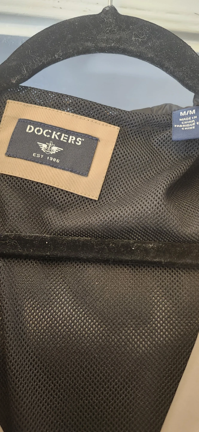 Dockers Men's Rain Jacket - Tan - photo 2