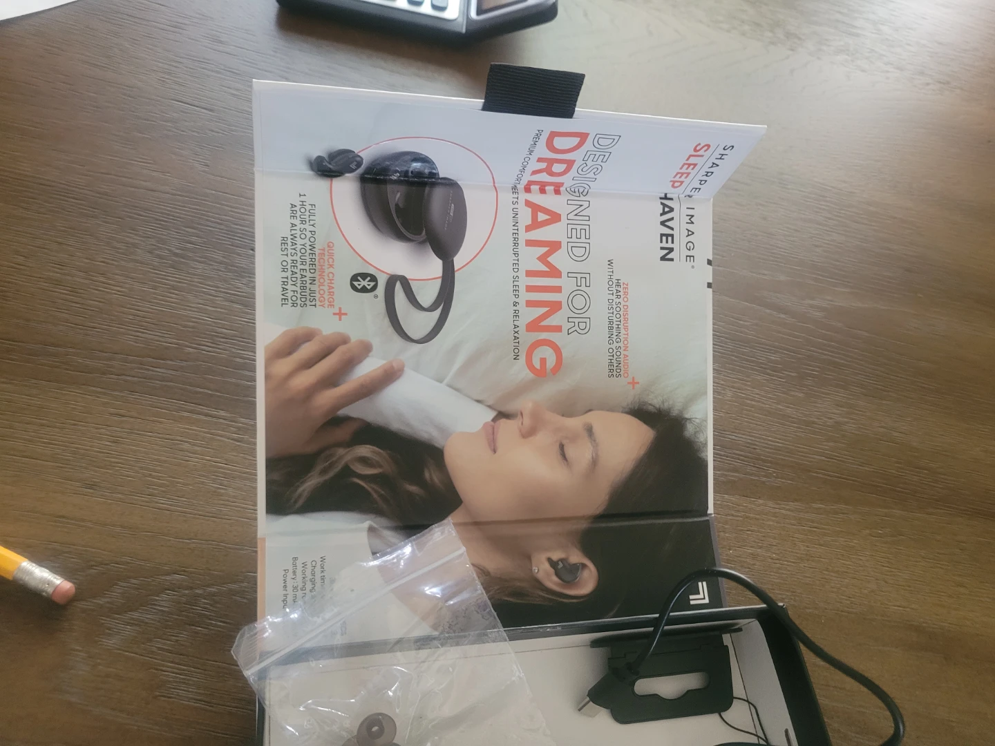 Sharper Image Sleep Haven Slim Wireless Earbuds - photo 5