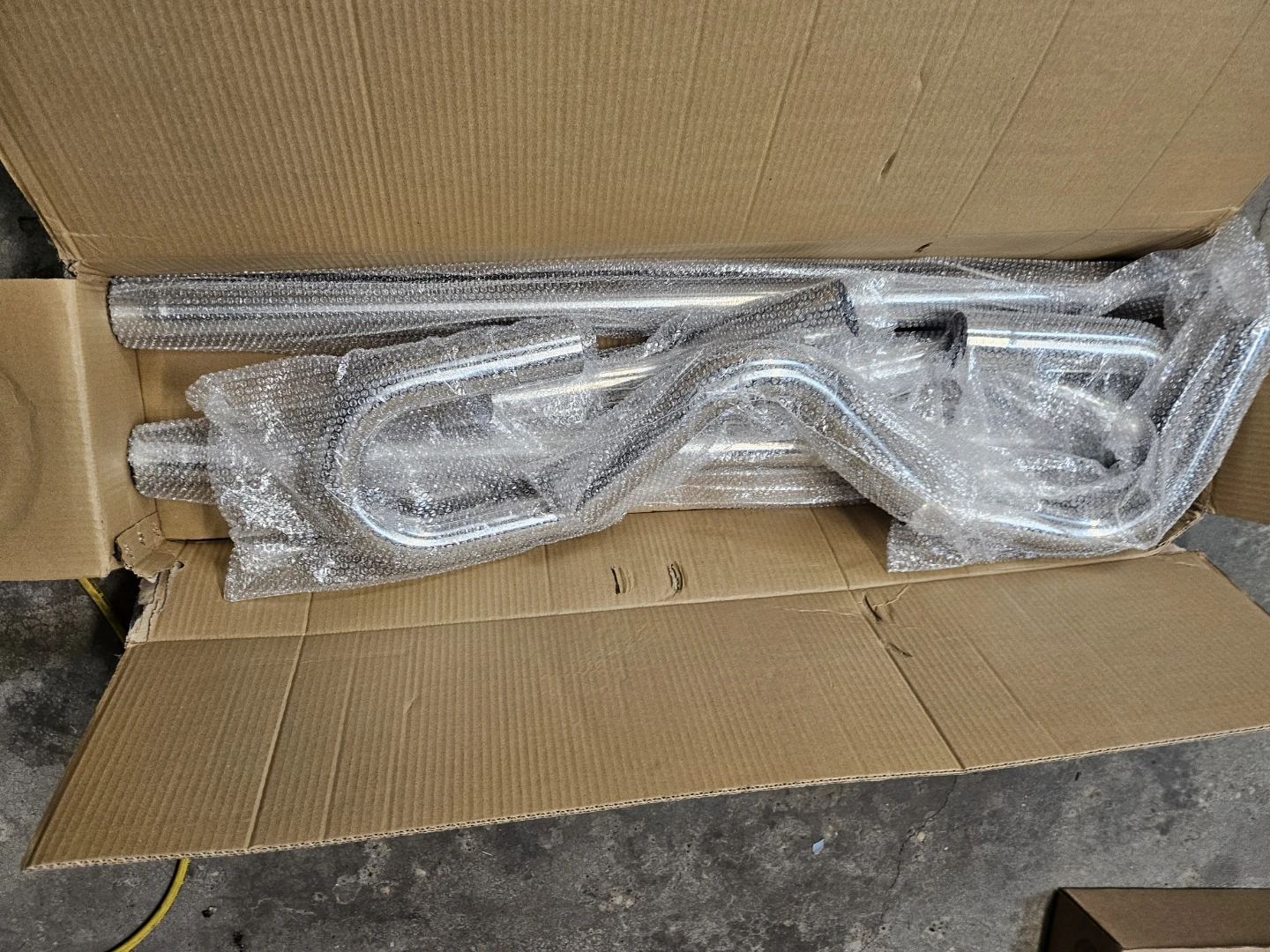 Stainless steel exhaust kit