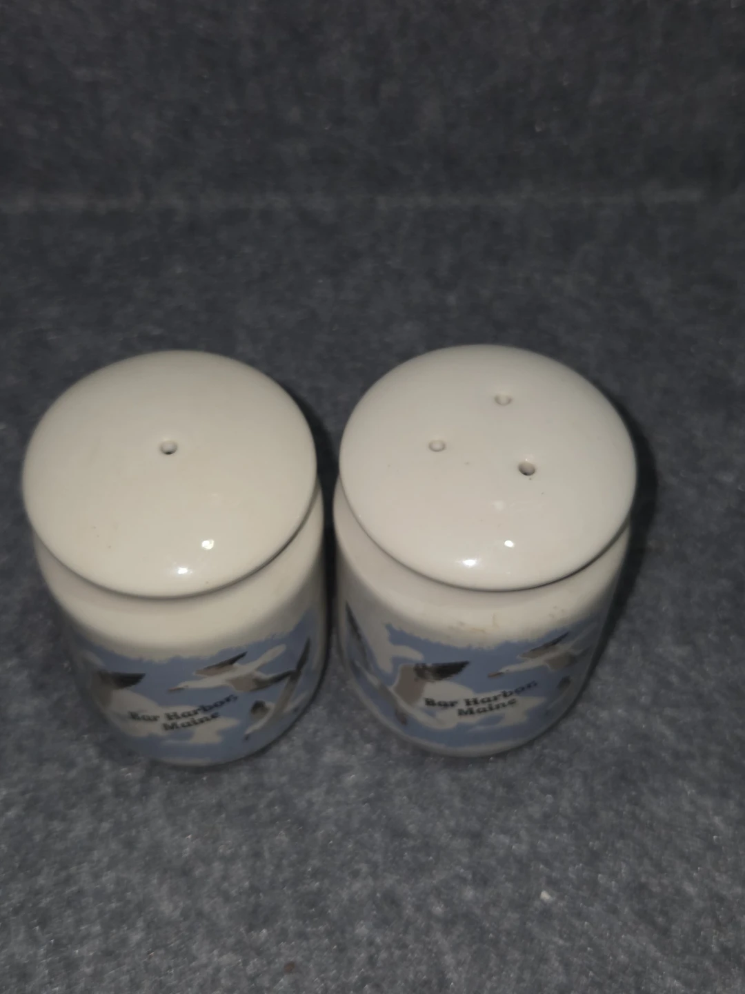 Bar Harbor Maine Ceramic Salt and Pepper Shakers - photo 2
