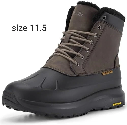 FitVille Winter Boots Size 11.5