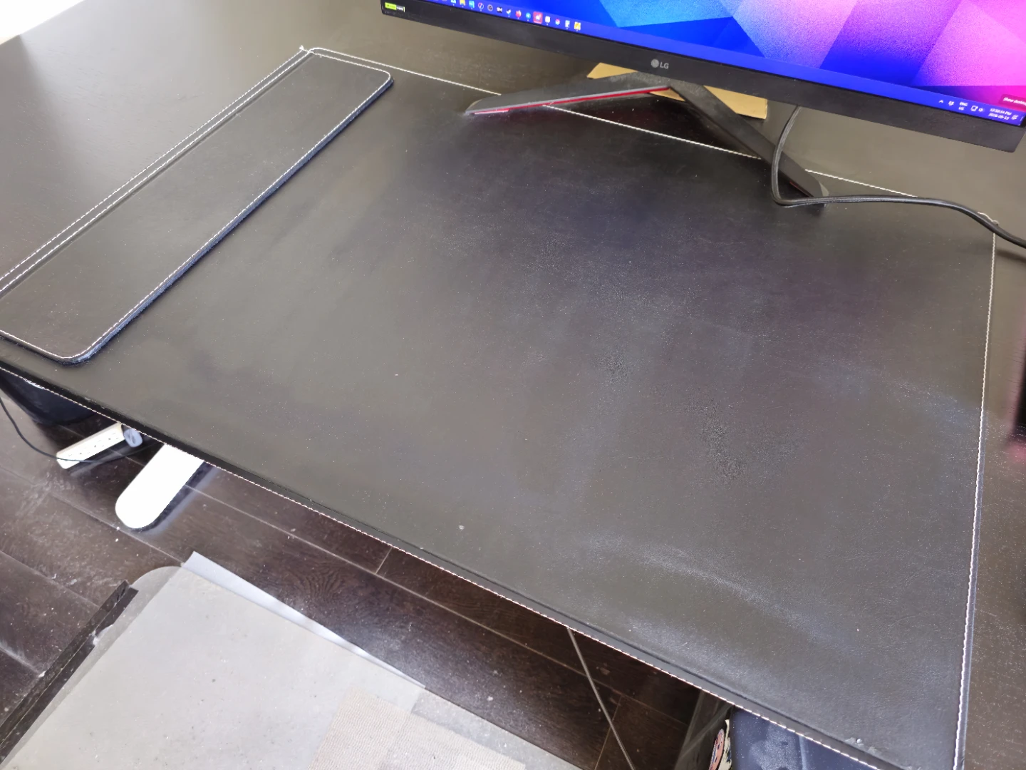 IKEA Black Desk Pad
