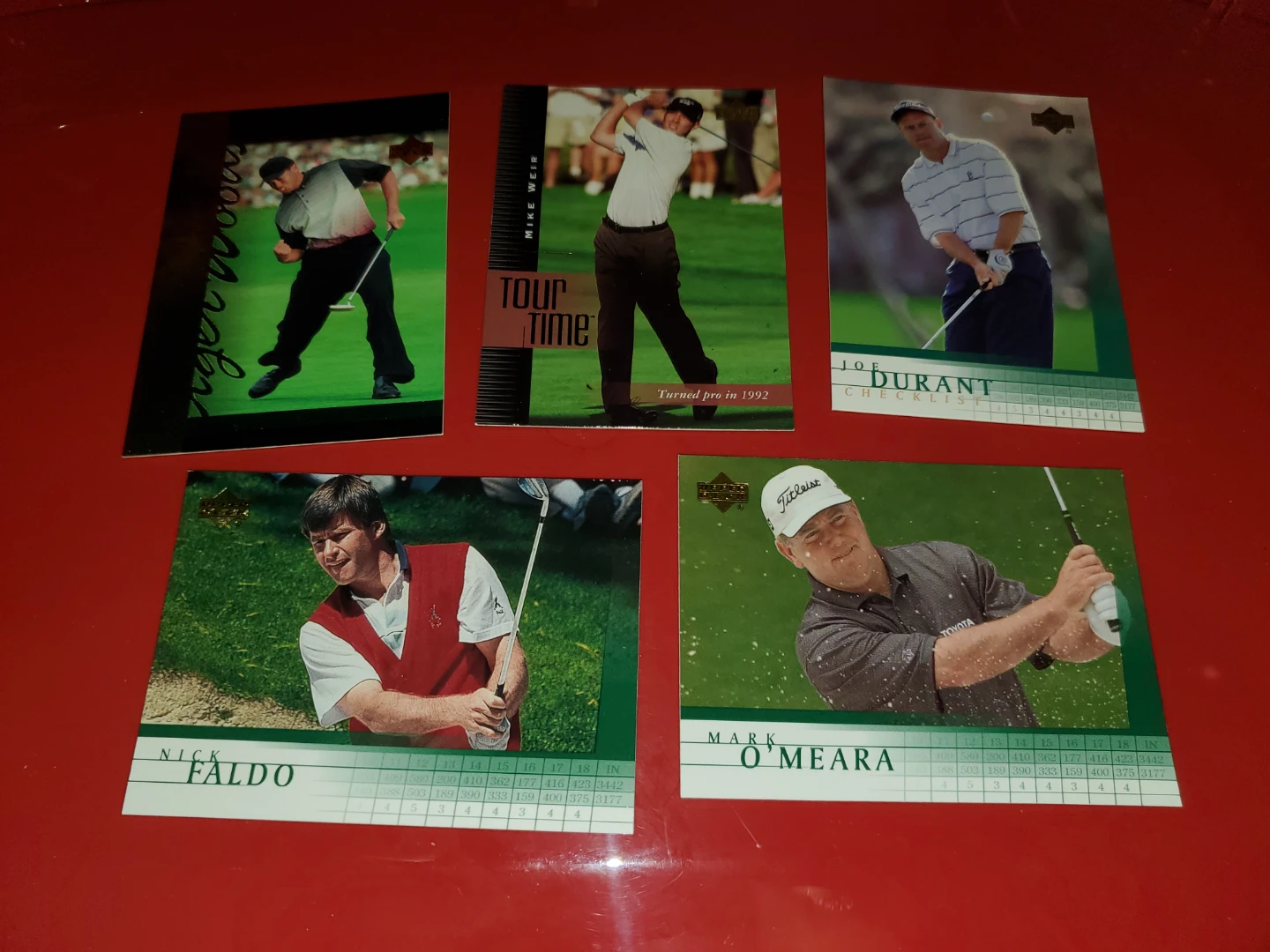 (All 5 for $5) 2001 Upper Deck Golf Trading Cards