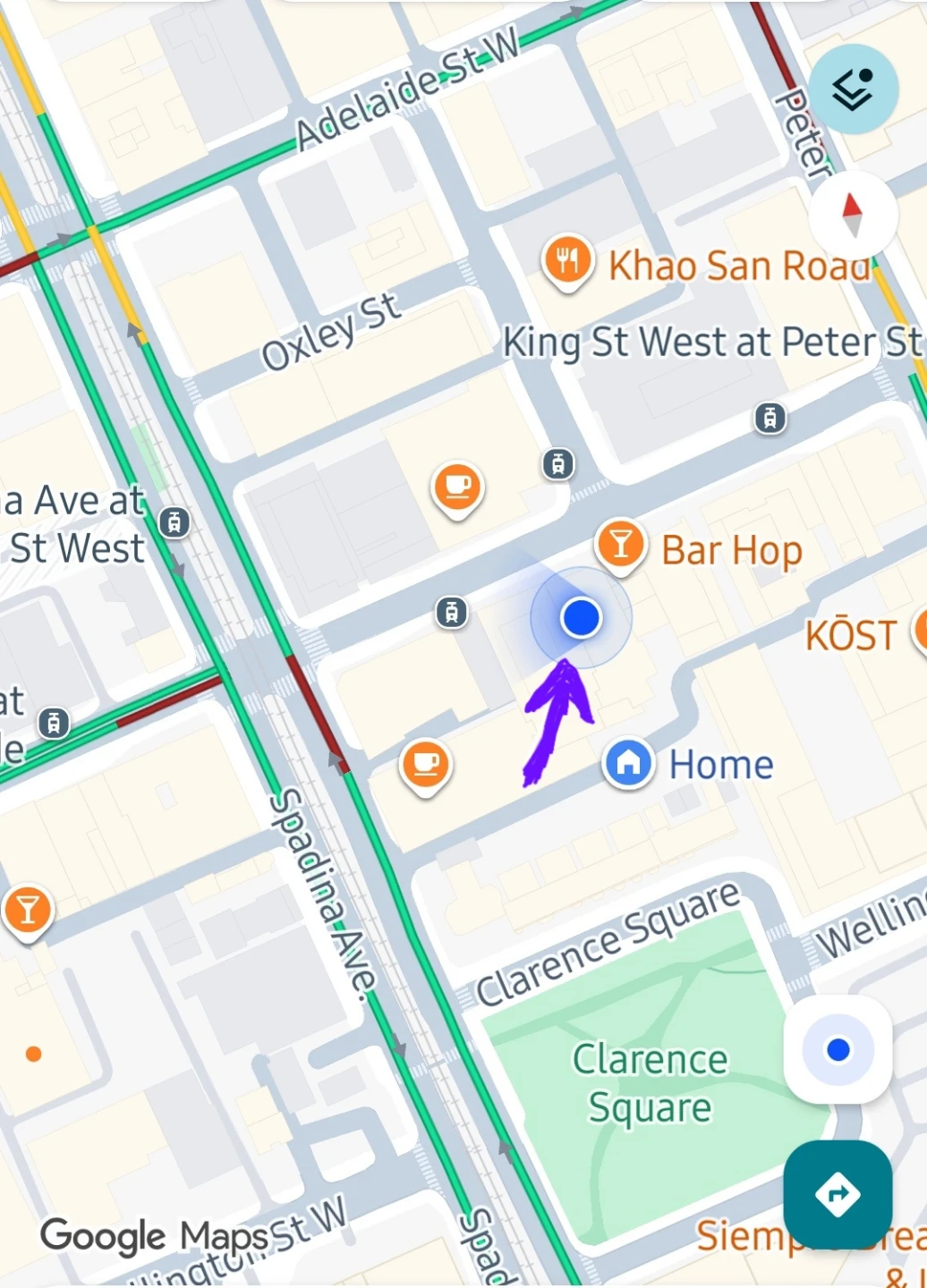 Underground Parking Spot for Rent (King & Spadina)