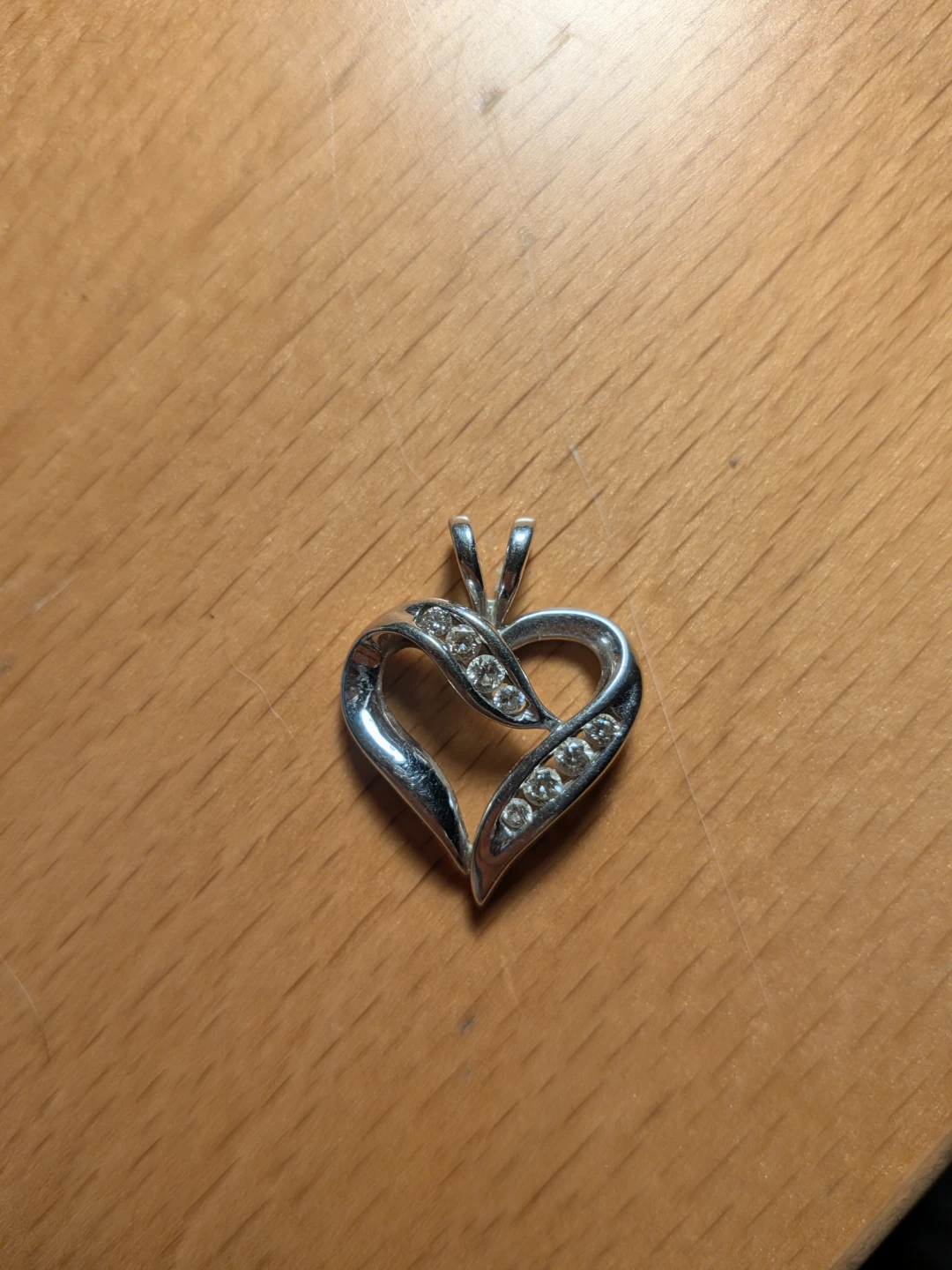 Peoples Diamond Heart Pendant