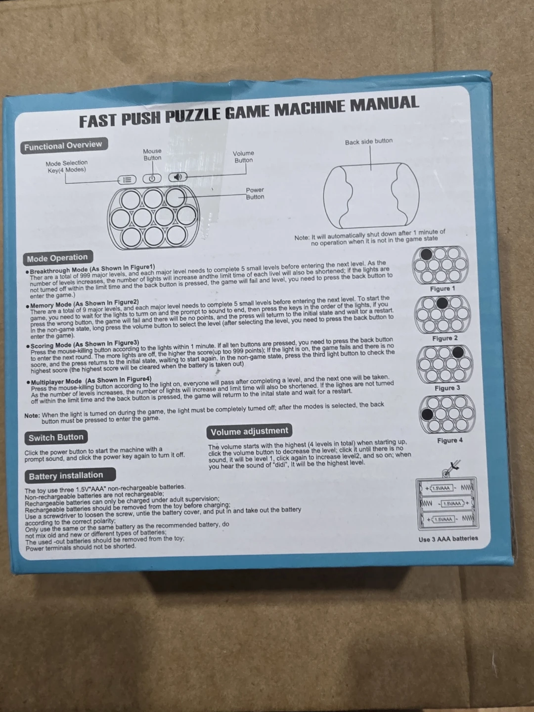 Speed Push Puzzle Game Machine - photo 2
