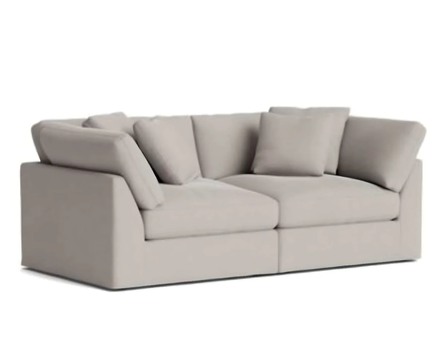 Sundays Get Together 2-Piece Modular Sofa