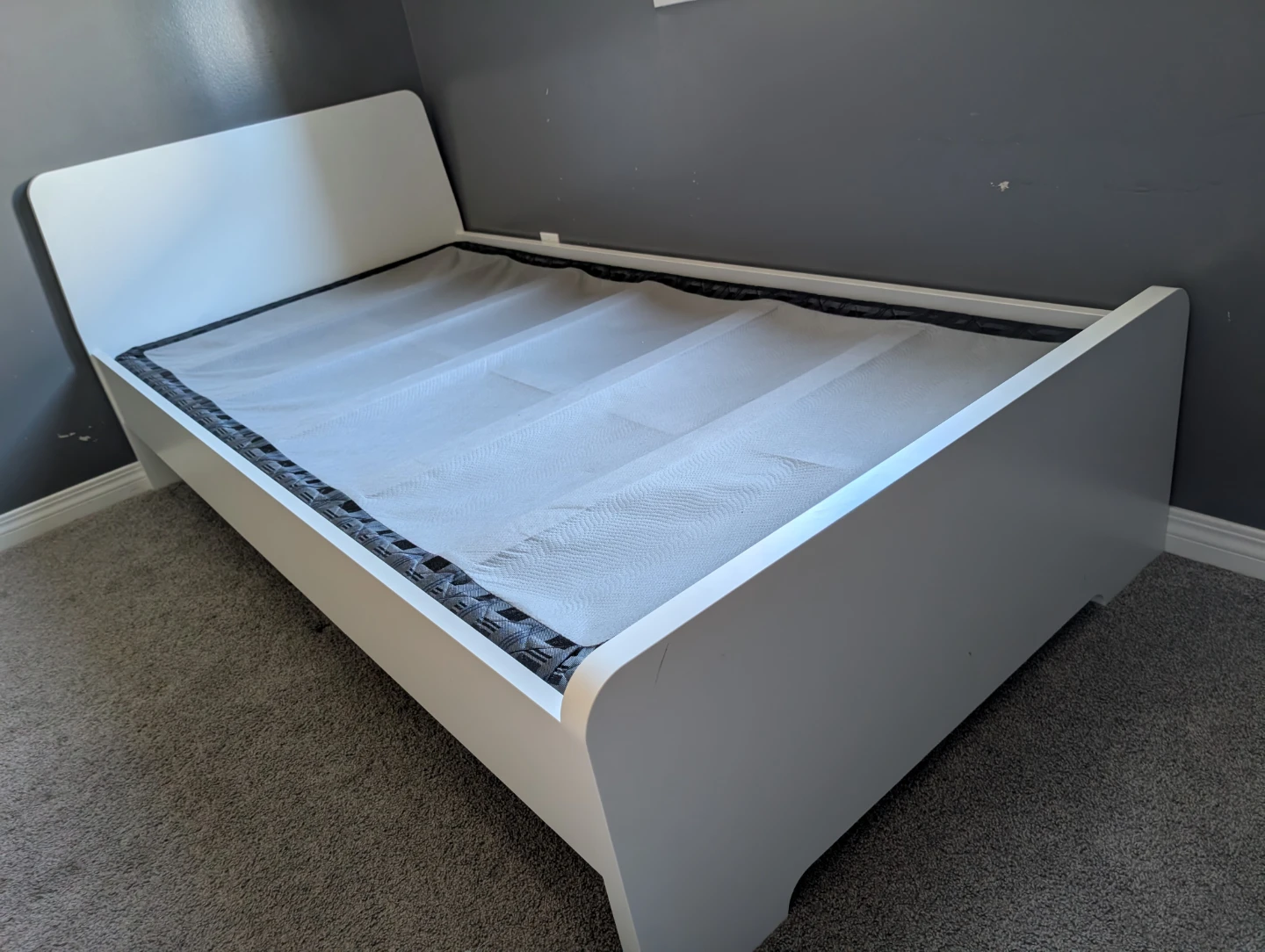 Ikea White Single Bed Frame