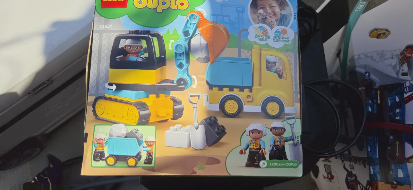 LEGO Duplo Truck & Tracked Excavator 10931