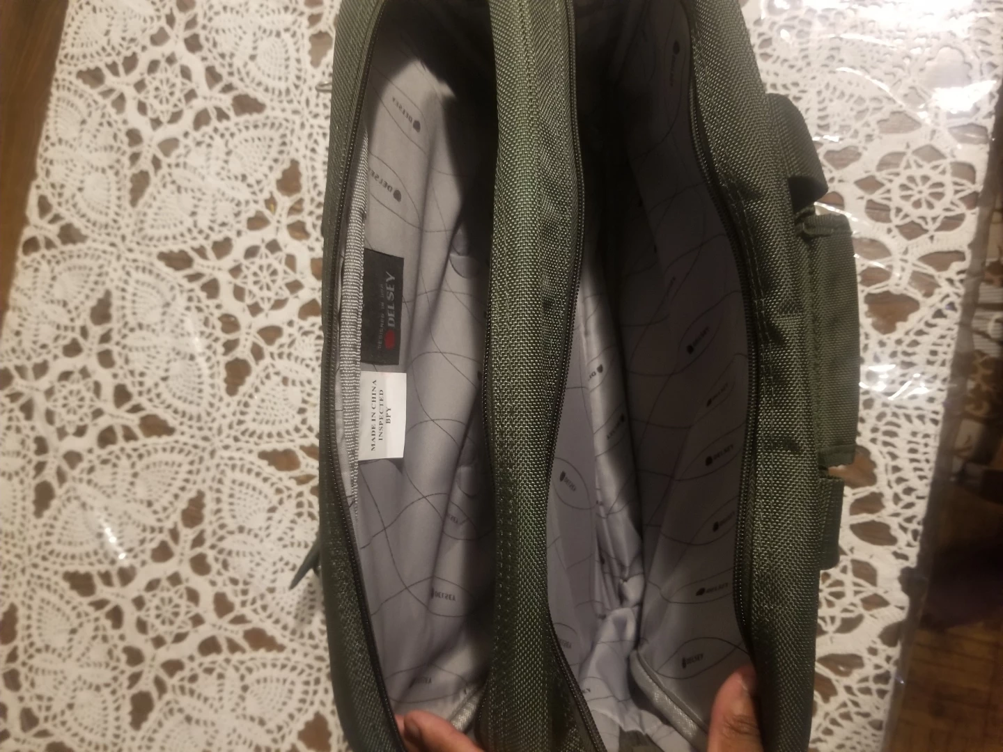 Delsey Olive Laptop Briefcase - photo 3