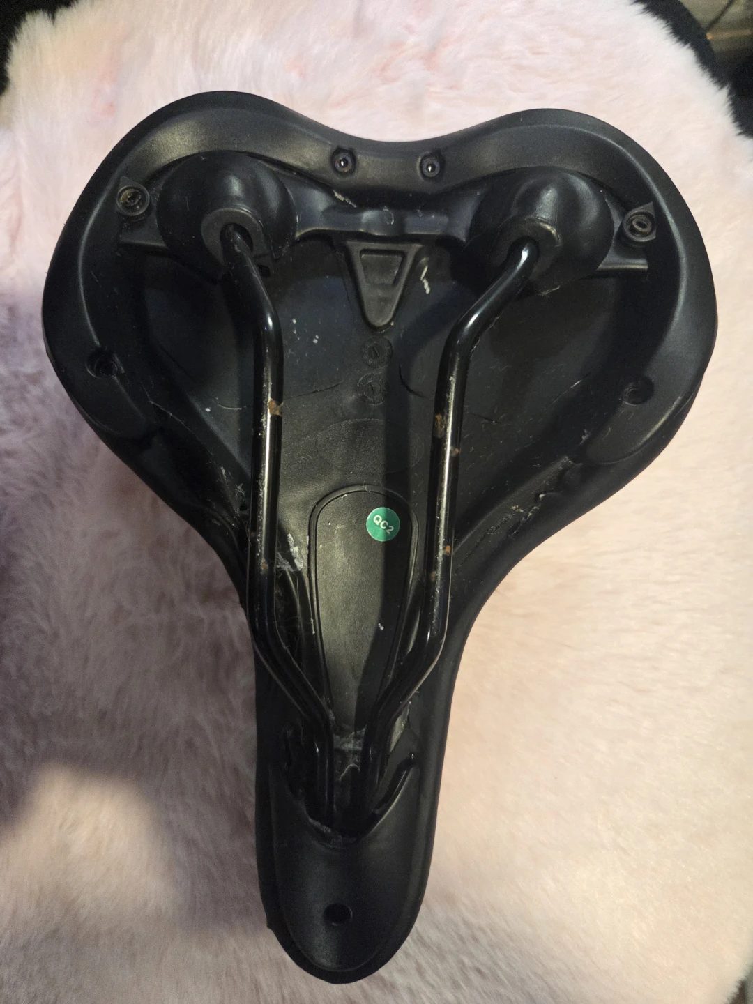 Black Bicycle Saddle Seat - photo 2