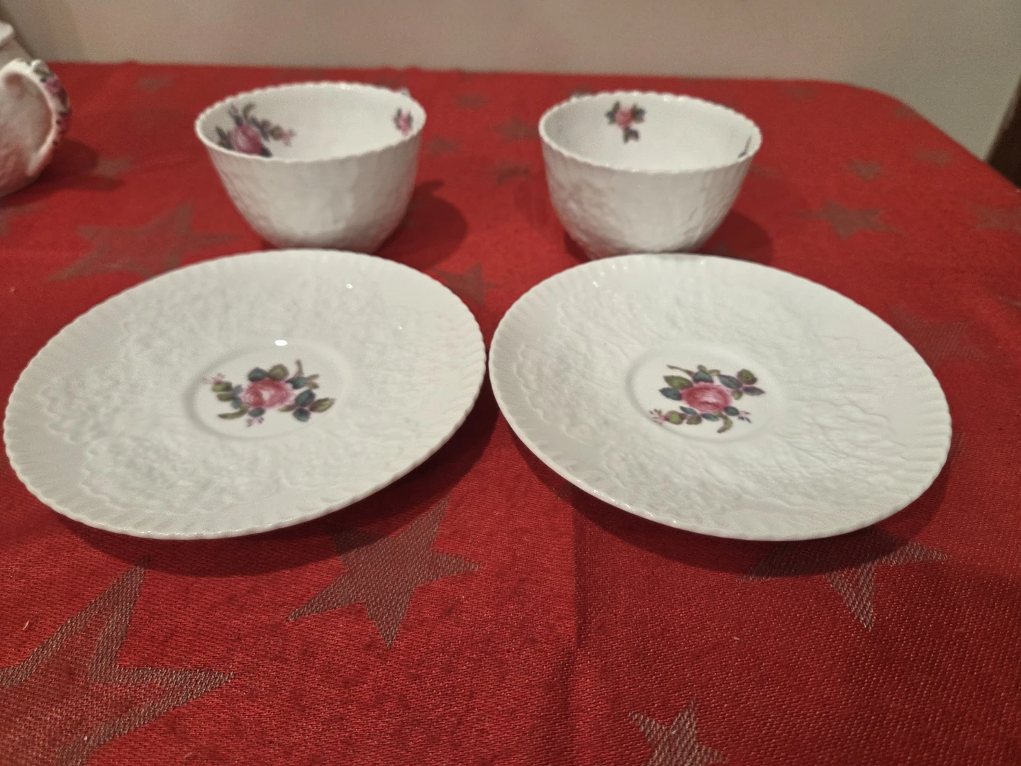 Vintage Spode Bridal Rose Set, $35 for all - photo 2