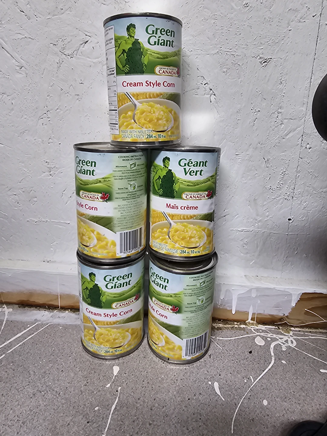 5 Cans of Green Giant Cream Style Corn - photo 2