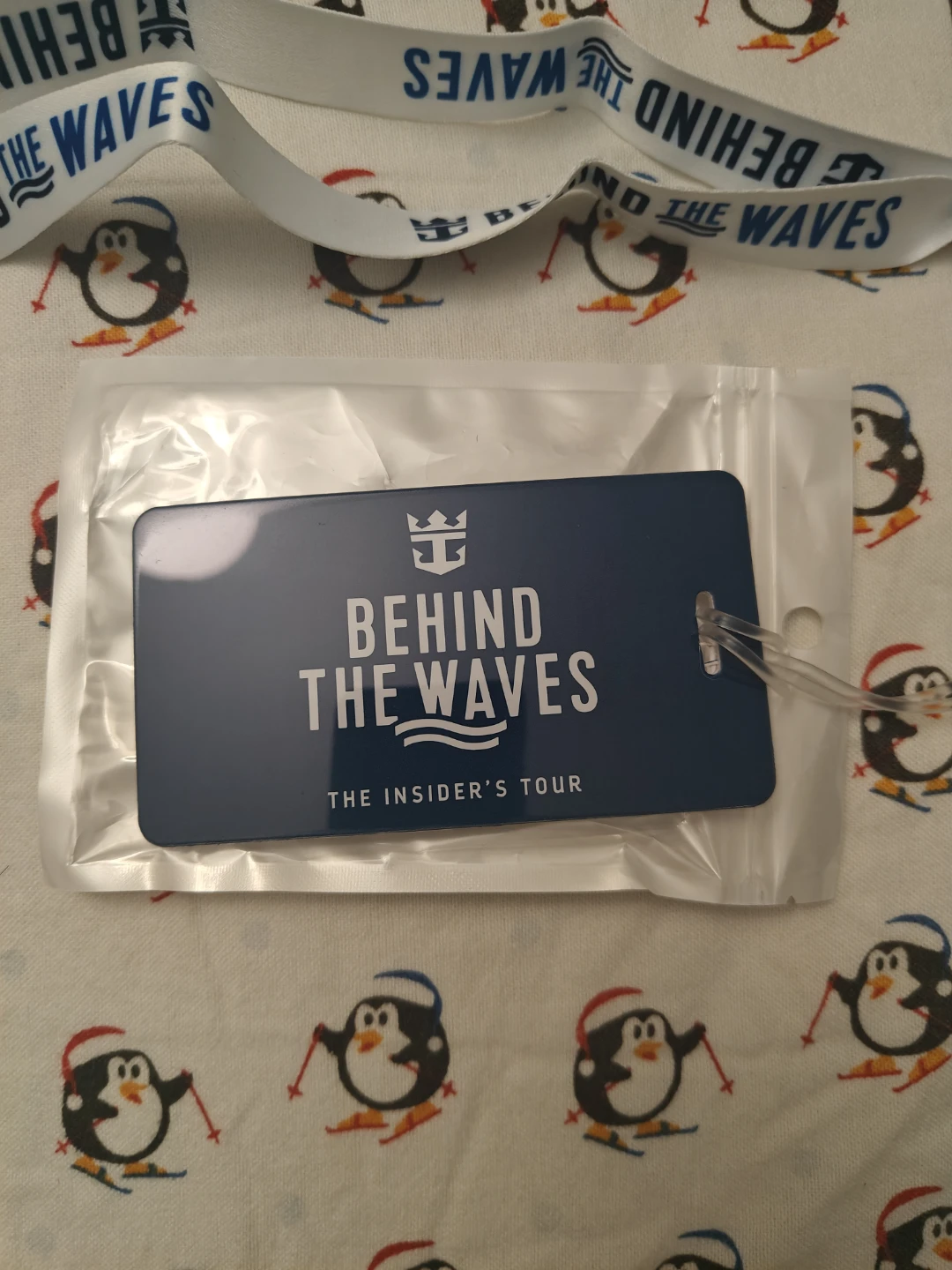 Royal Caribbean Behind the Waves Lanyard and Tag - photo 2