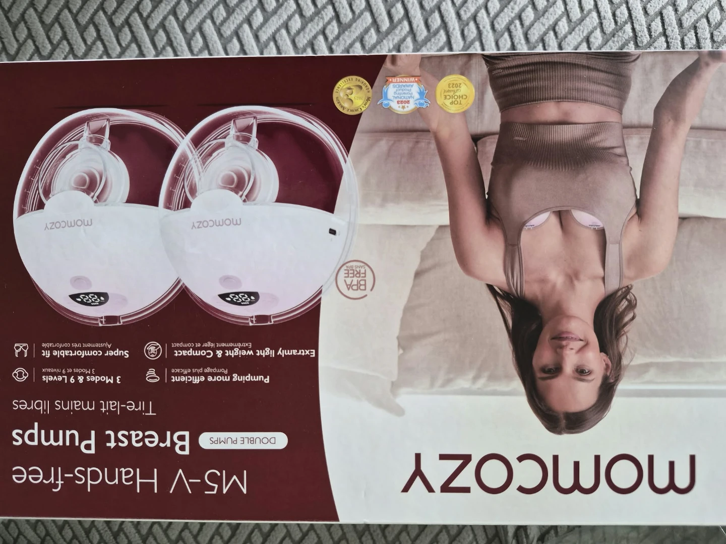 Momcozy M5-V Hands-Free Breast Pumps - photo 3