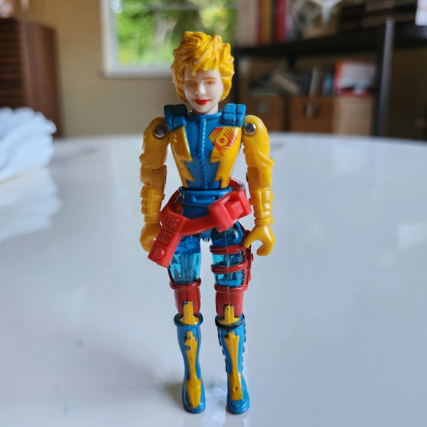 Vintage 1984 LJN  Bionic Six Meg Bennett w/Belt