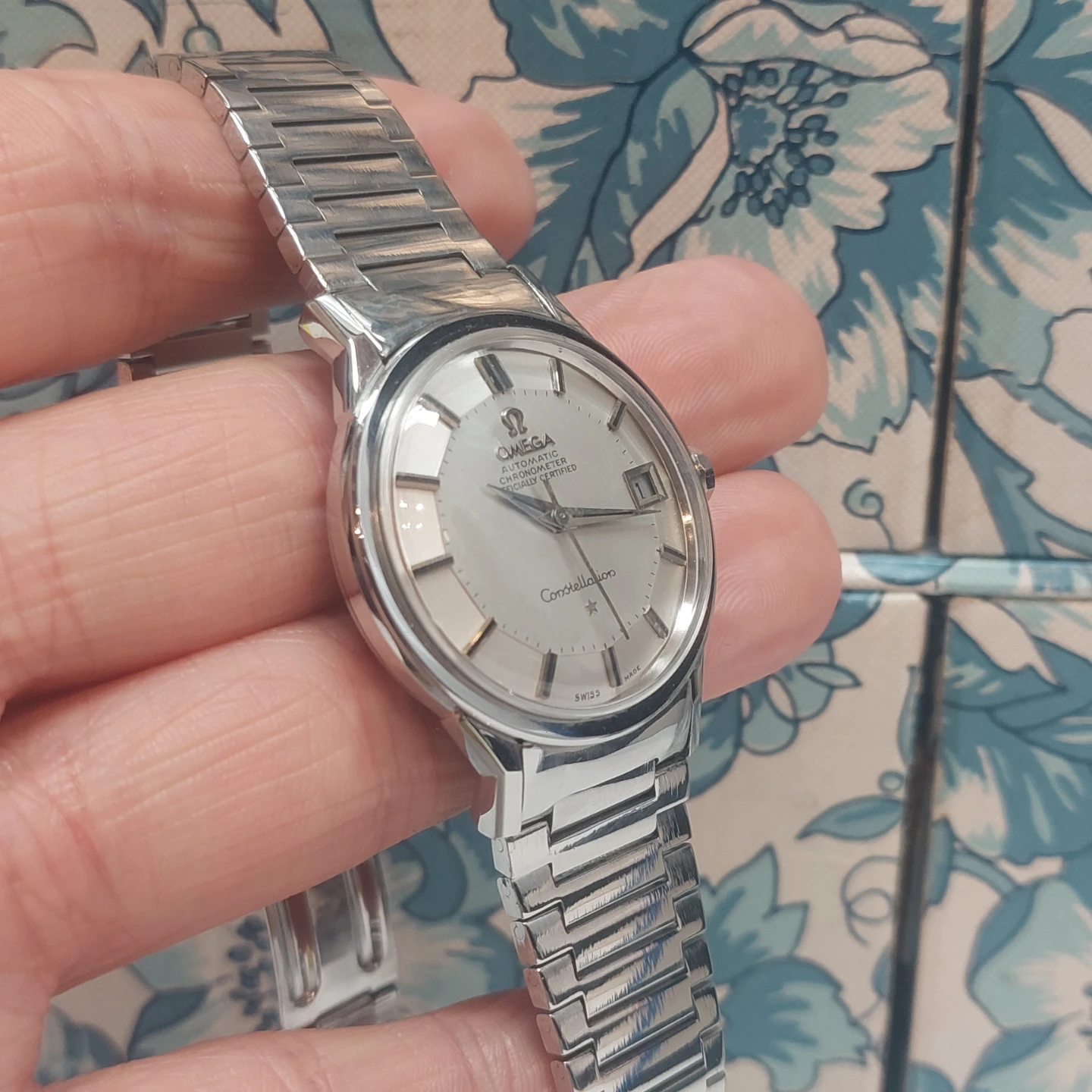 Vintage 1960s Omega constellation watch - photo 2