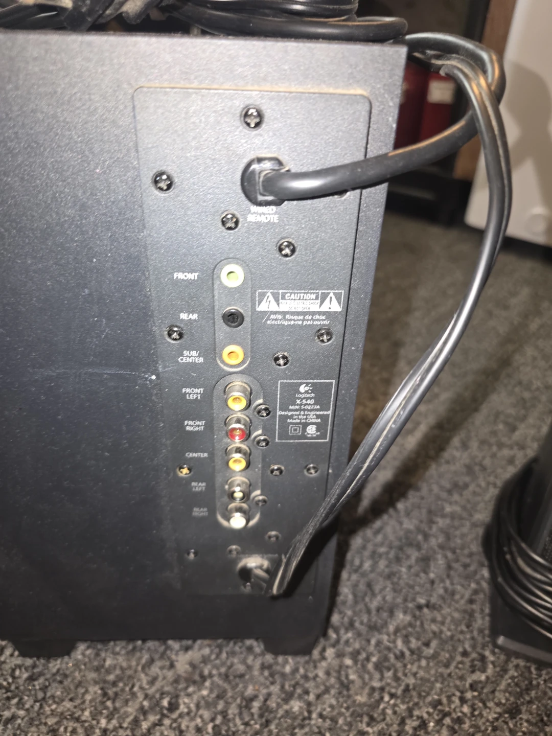 Logitech X-540 5.1 Speaker System - photo 3
