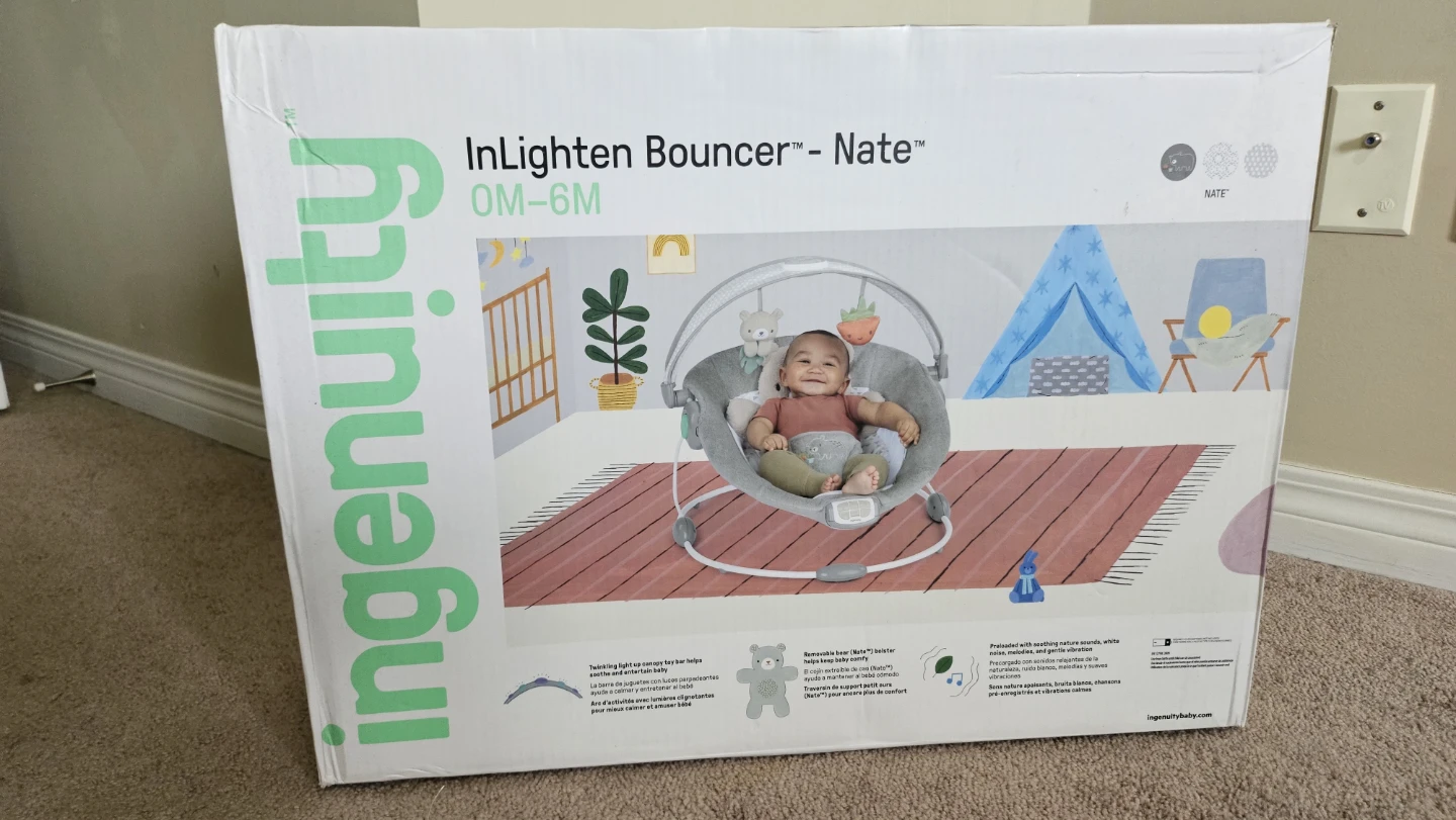 Ingenuity InLighten Bouncer - Nate