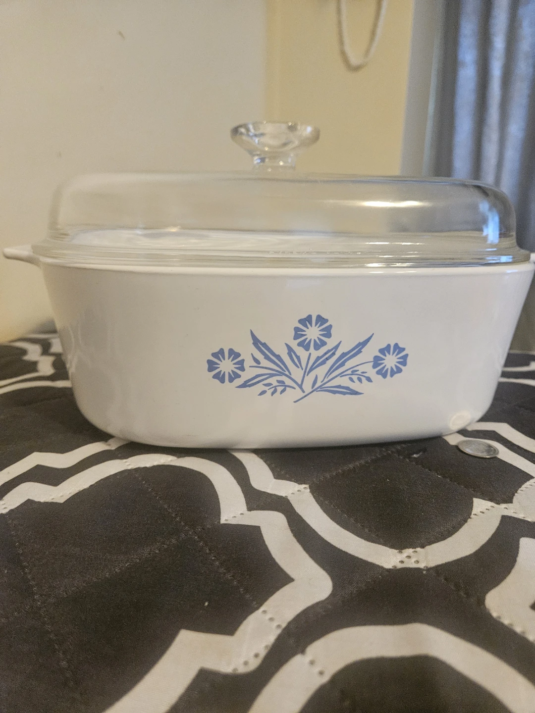 Vintage CorningWare Blue Cornflower Casserole Dish - photo 2
