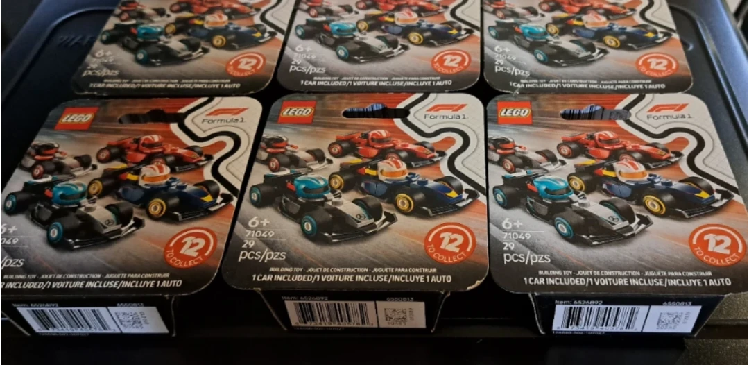 6 New LEGO Mini Formula 1 Building Sets, 71049 - photo 2