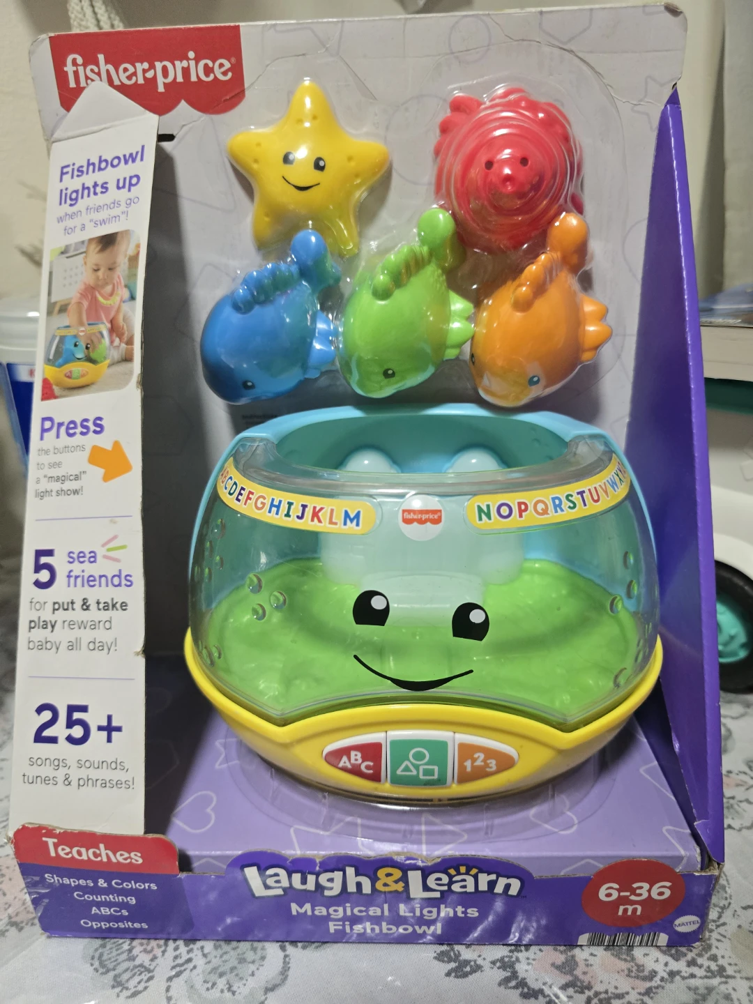 🏈 Fisher-Price Laugh & Learn Magical Lights Fishbowl