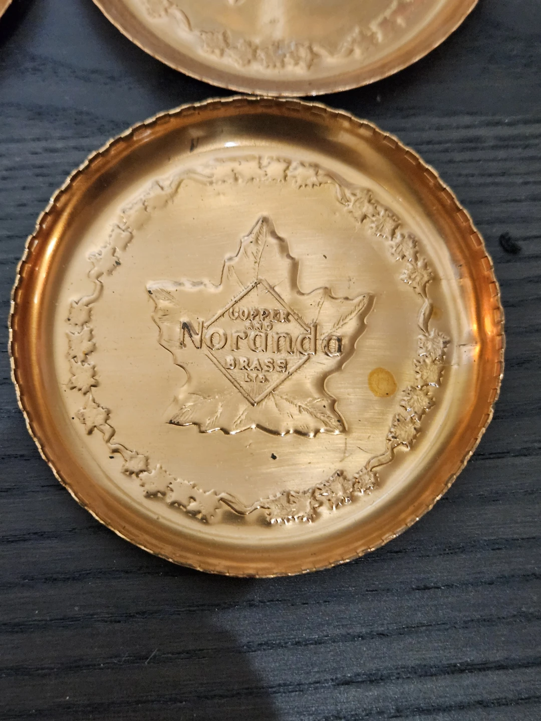 Noranda Copper & Brass Coasters - Set of 9 - photo 2