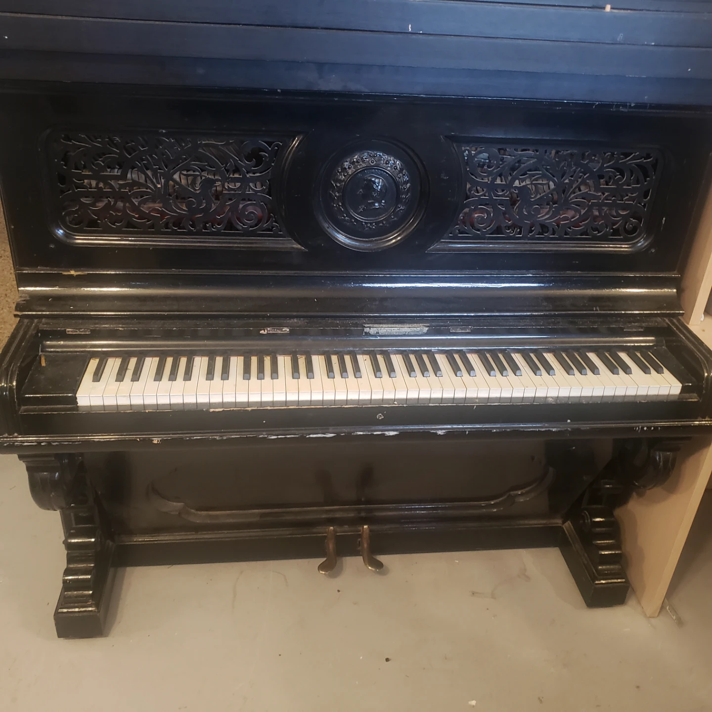 Vintage Upright Piano