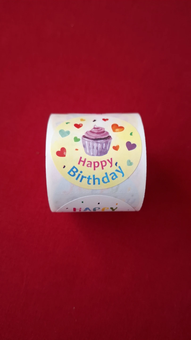 Happy Birthday Stickers