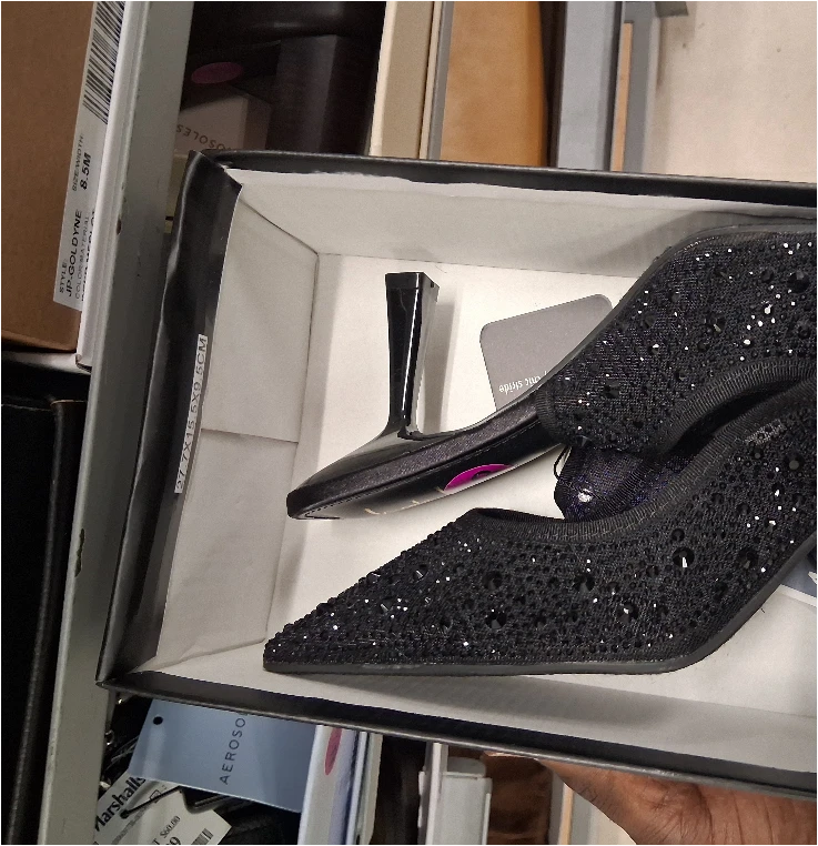 Aerosoles Goldyne Black Heels