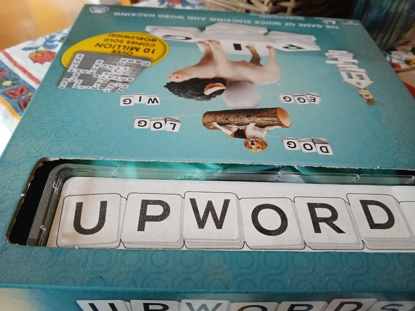 Upwords board game