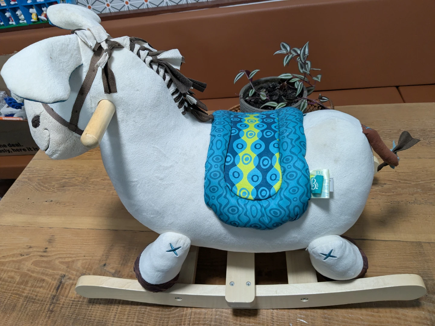 Plush Rocking Horse Toy