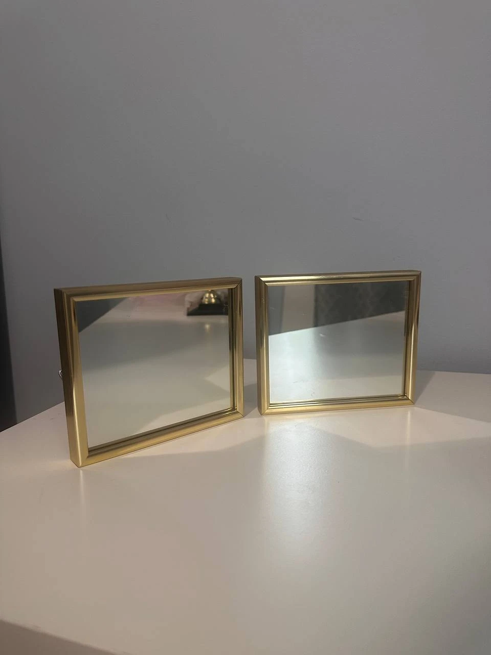 Vintage Gold Tone Decor Mirrors – Mid-Century MCM