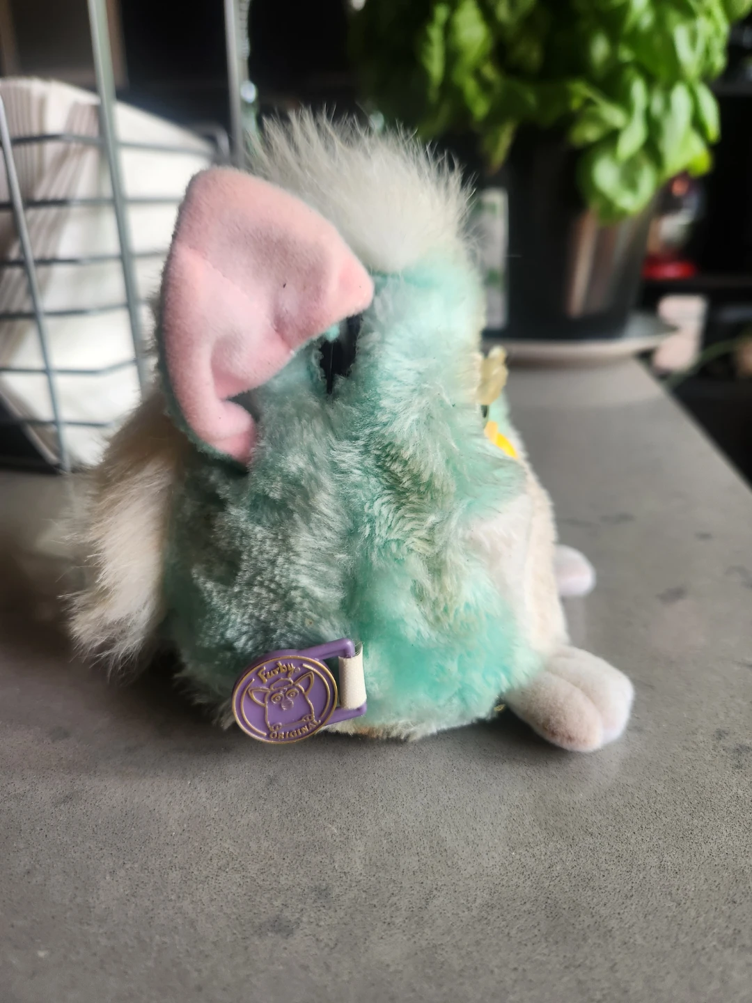Vintage 1999 Mint Green Furby Baby - photo 4