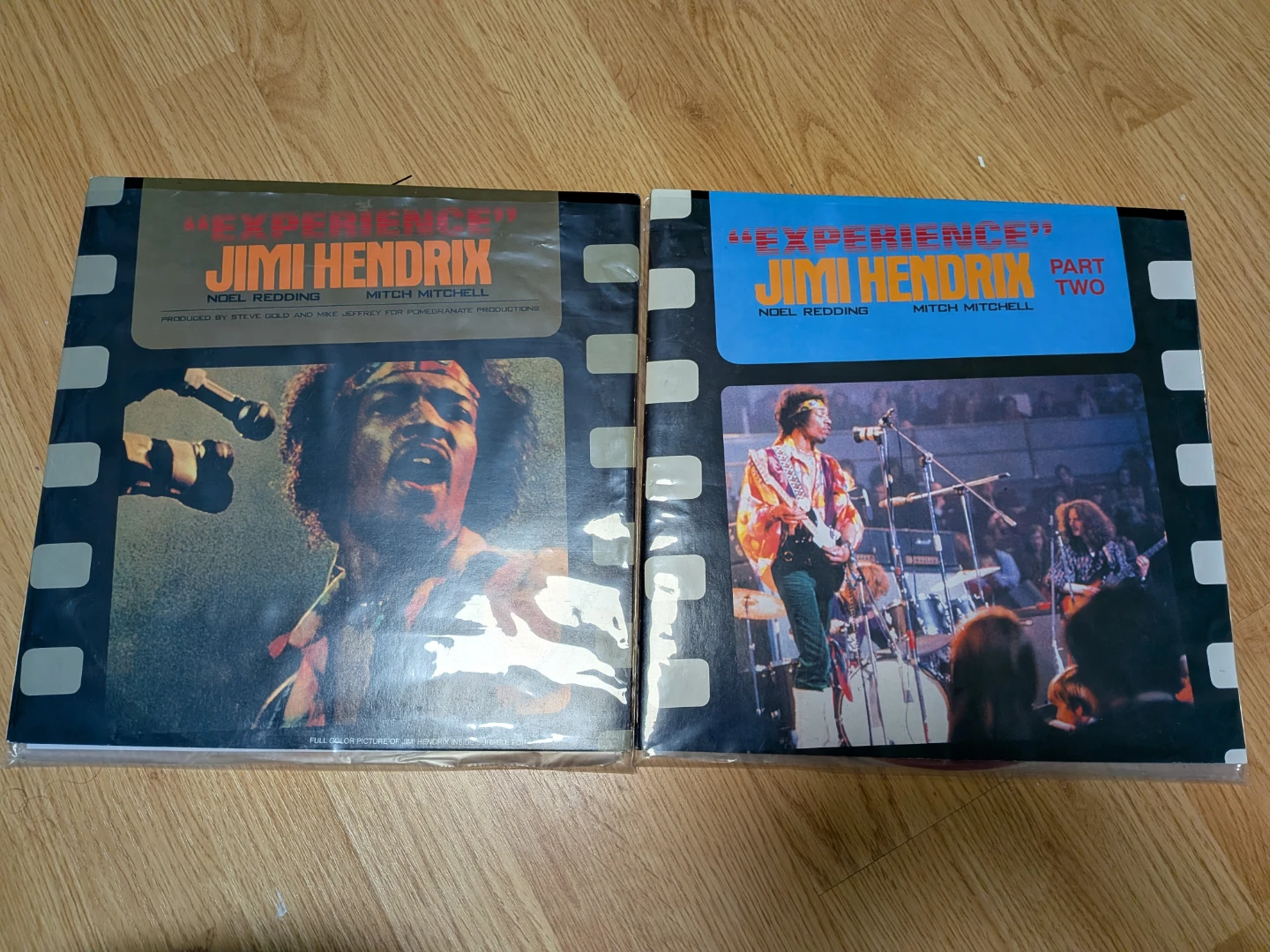 Jimi Hendrix Experience Vinyl Records - Part 1 & 2