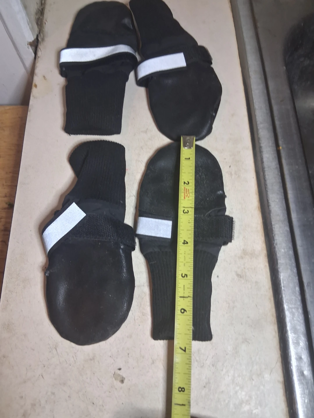 Set of 4 Black Dog Boots - photo 3