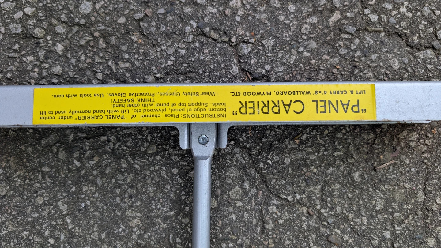 Panel Carrier for Drywall and Plywood - photo 3