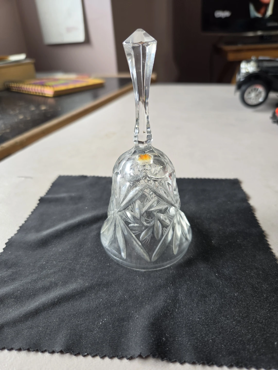 Vintage Crystal Decorative Bell