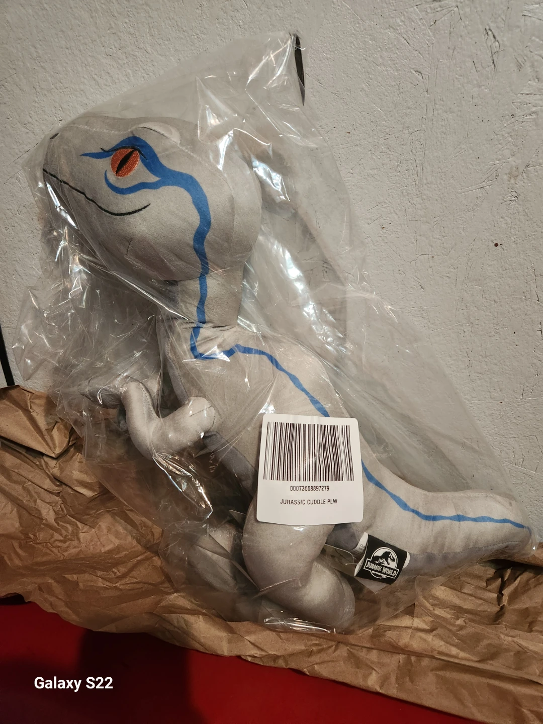 Jurassic World Blue Velociraptor Plush - photo 2