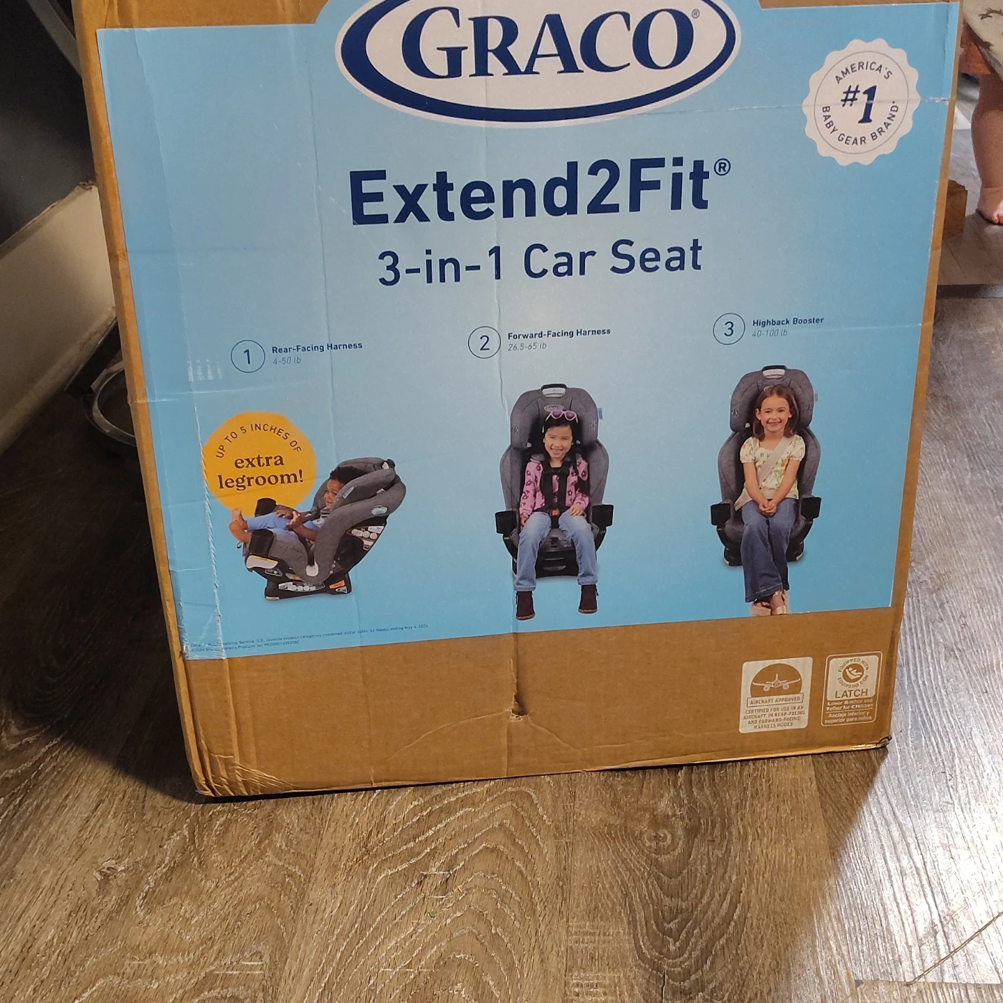 Graco Extend2Fit 3-in-1 Car Seat - photo 2