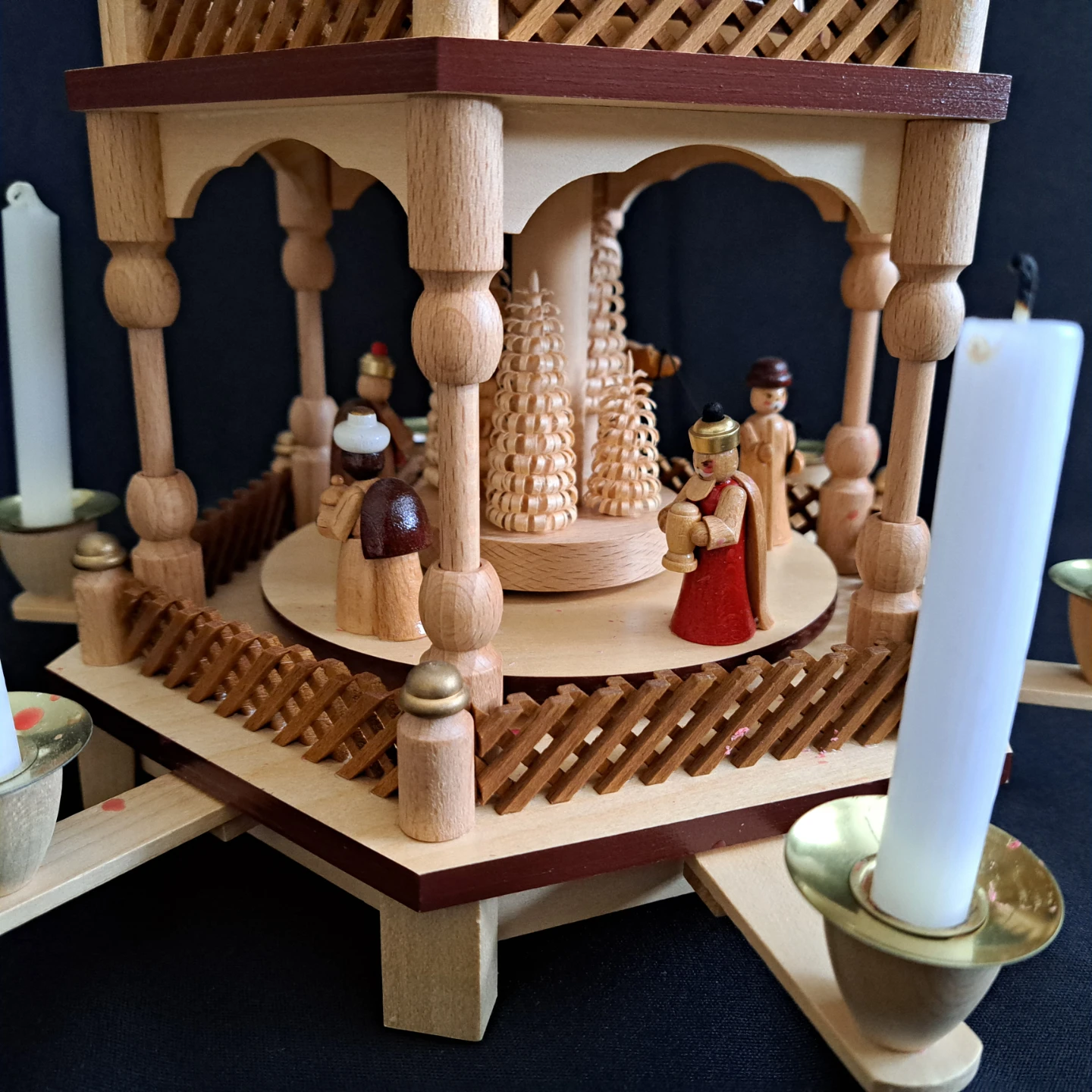 Authentic German Handcrafted Christmas pyramid - photo 3