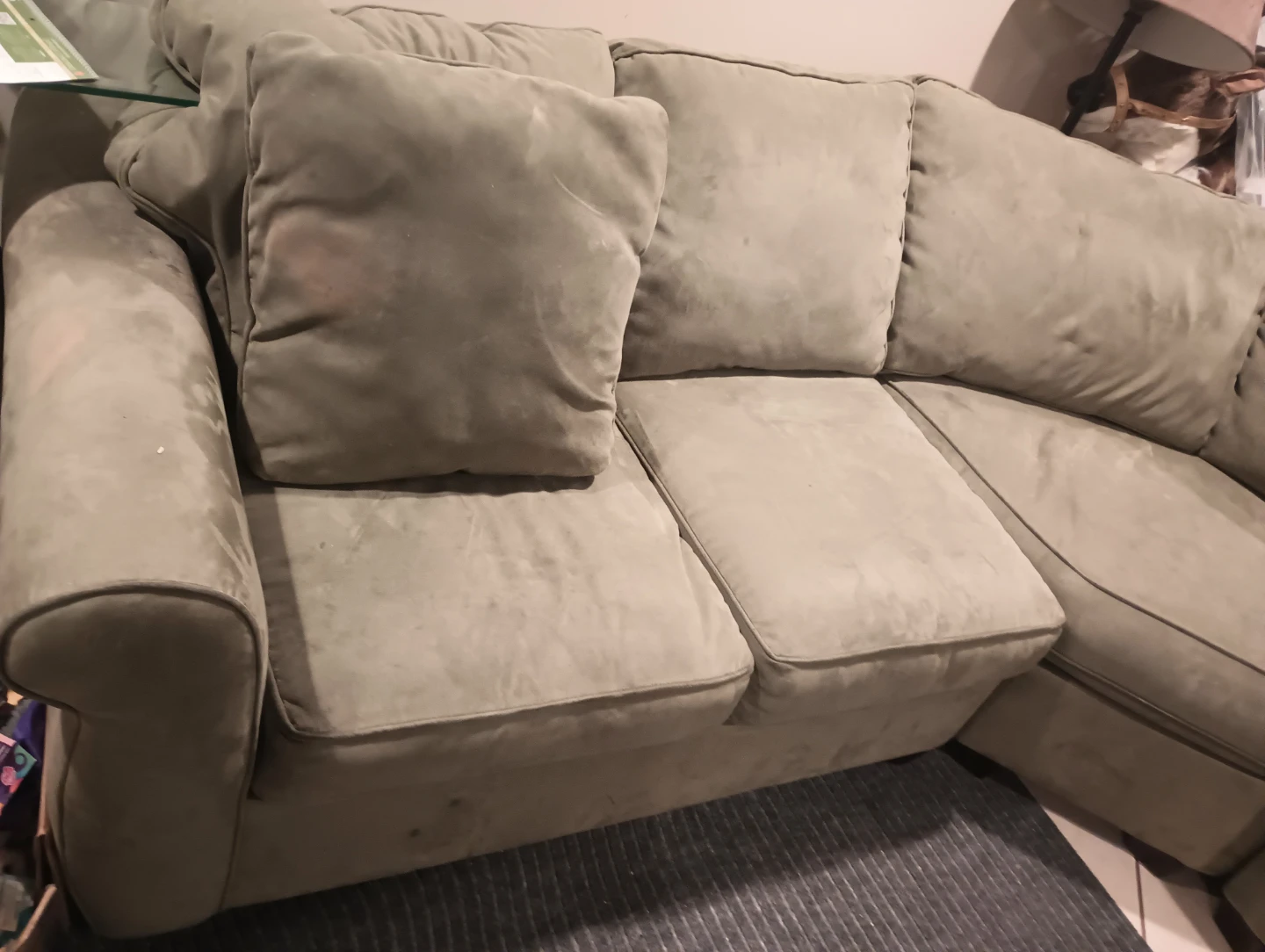 Green Sectional Sofa - photo 3