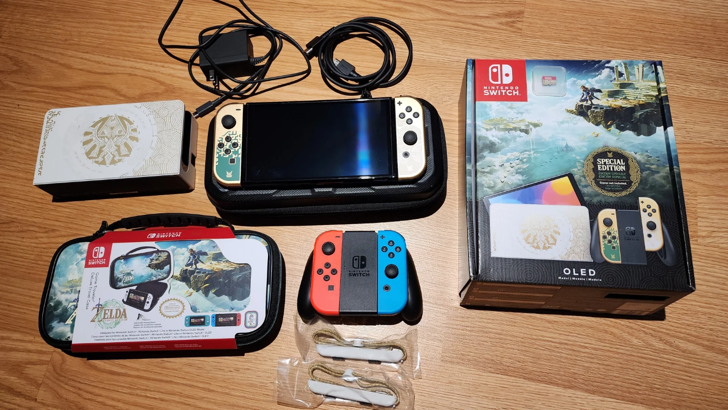 Nintendo Switch TOTK OLED bundle