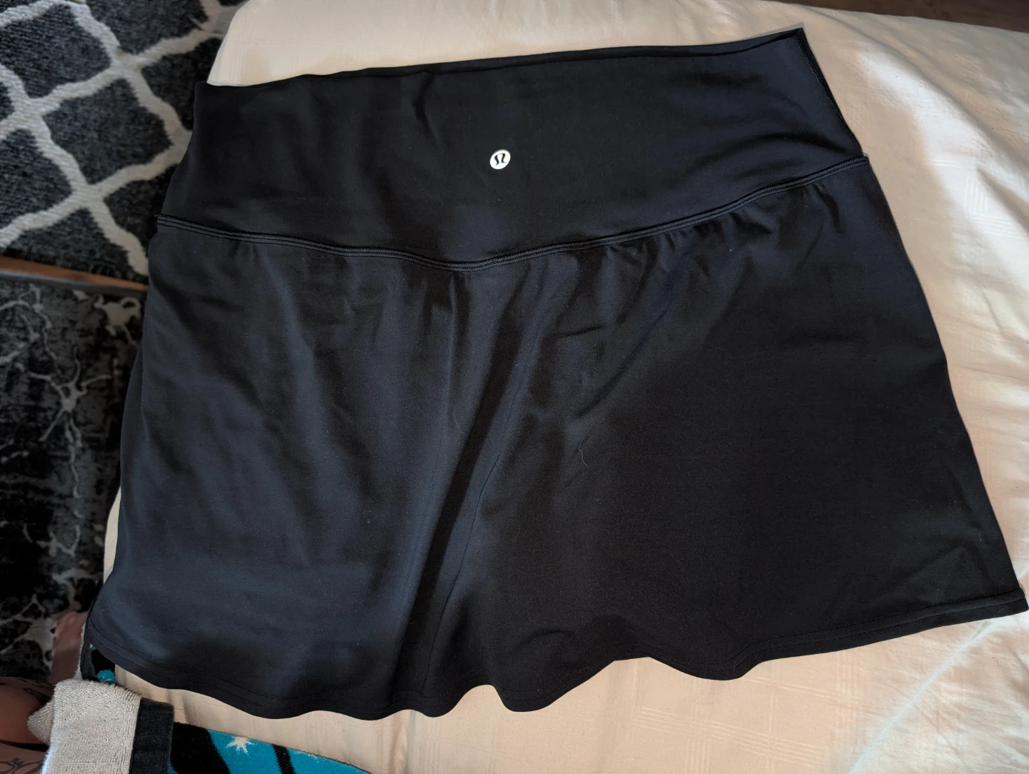 Lululemon Black Athletic Skort Size 14 - photo 3