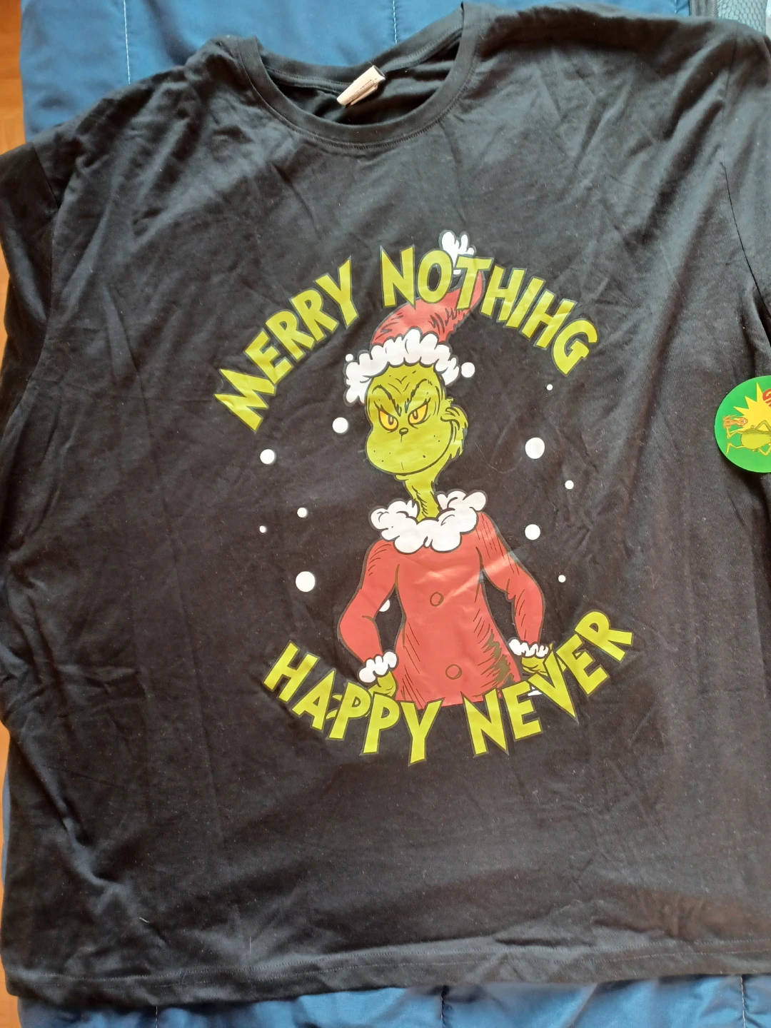 Grinch Merry Nothing Happy Never T-shirt