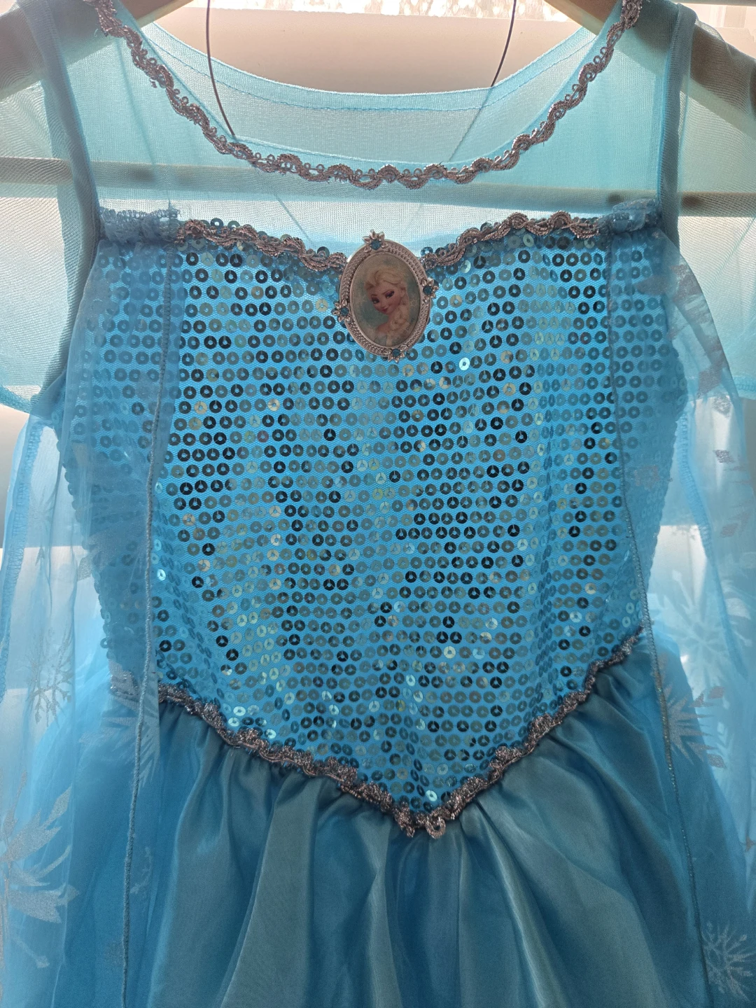 Snow Queen Frozen Elsa Costume with tiara - photo 3