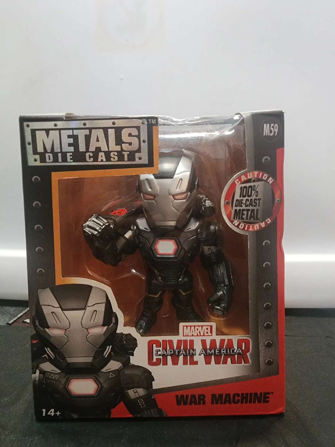 Jada Toys Metals Die Cast Marvel War Machine M59
