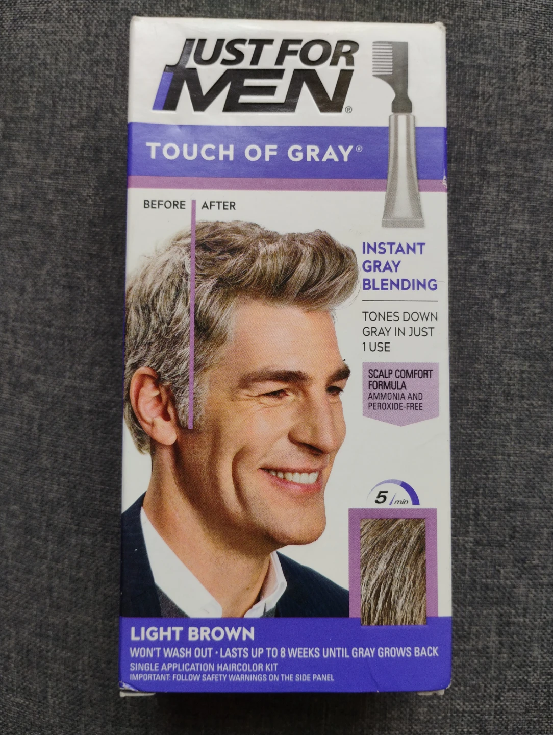 Just For Men Touch of Gray Light Brown